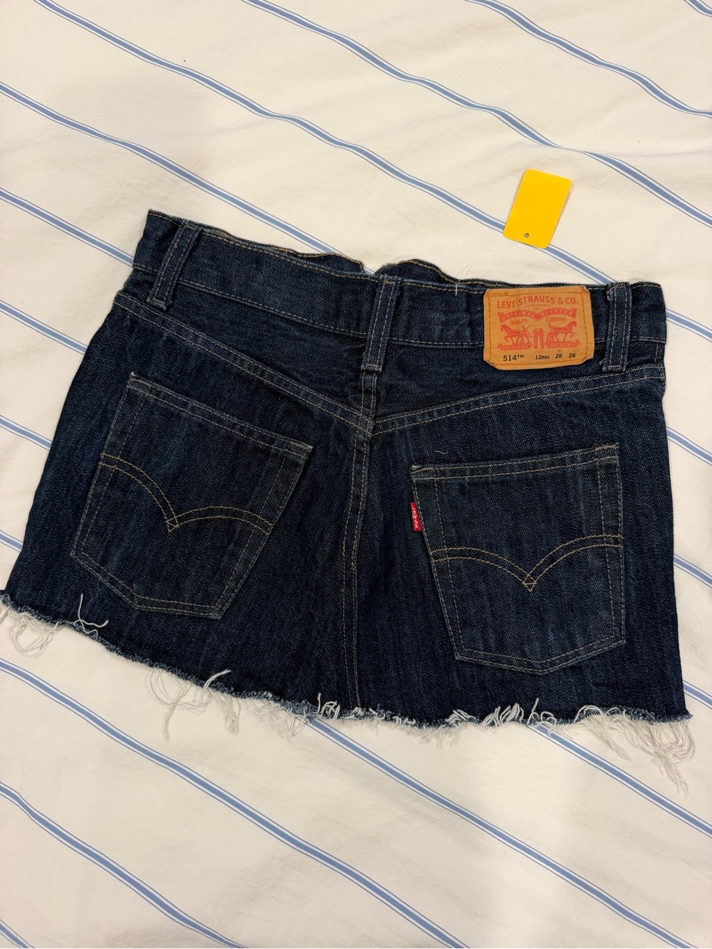 Levi's Indigo Denim Cutoff Shorts - Women's